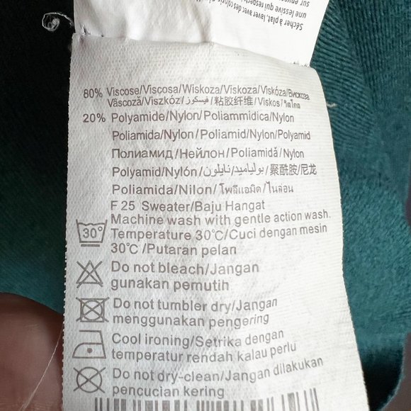 Camaieu Long Sleeve V-neck Shirt - Picture 6 of 6